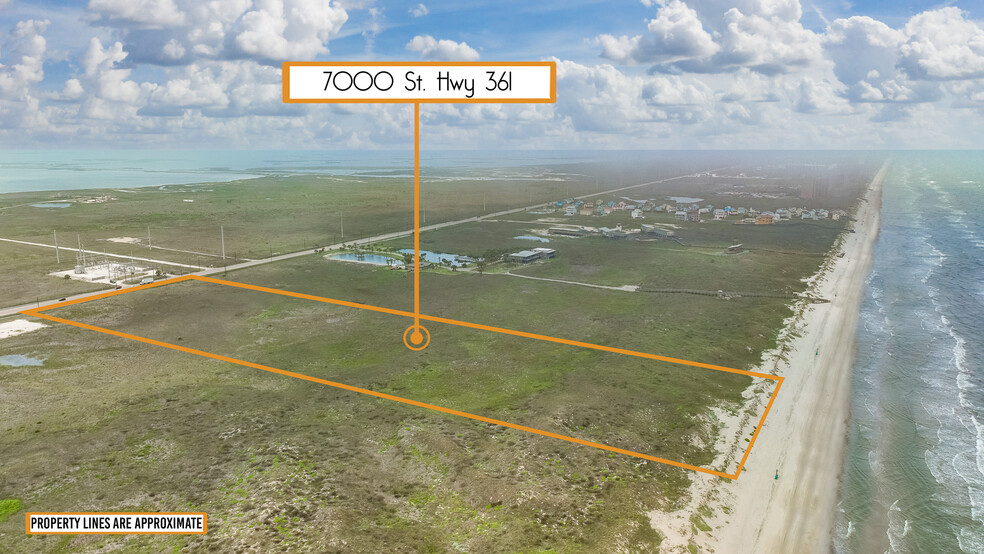 7000 ST HWY 361, Port Aransas, TX à vendre - Aérien - Image 3 de 6