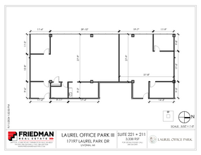 17197 N Laurel Park Dr, Livonia, MI for lease Floor Plan- Image 2 of 2