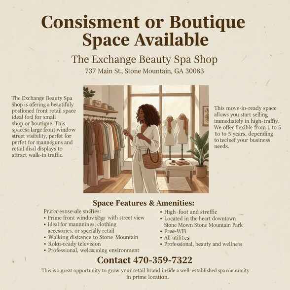 737 Main St, Stone Mountain, GA à louer - Photo du bâtiment - Image 3 de 17