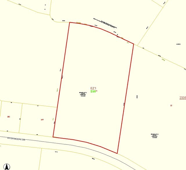 7201 Intermodal Dr, Louisville, KY à louer - Plan cadastral - Image 2 de 8