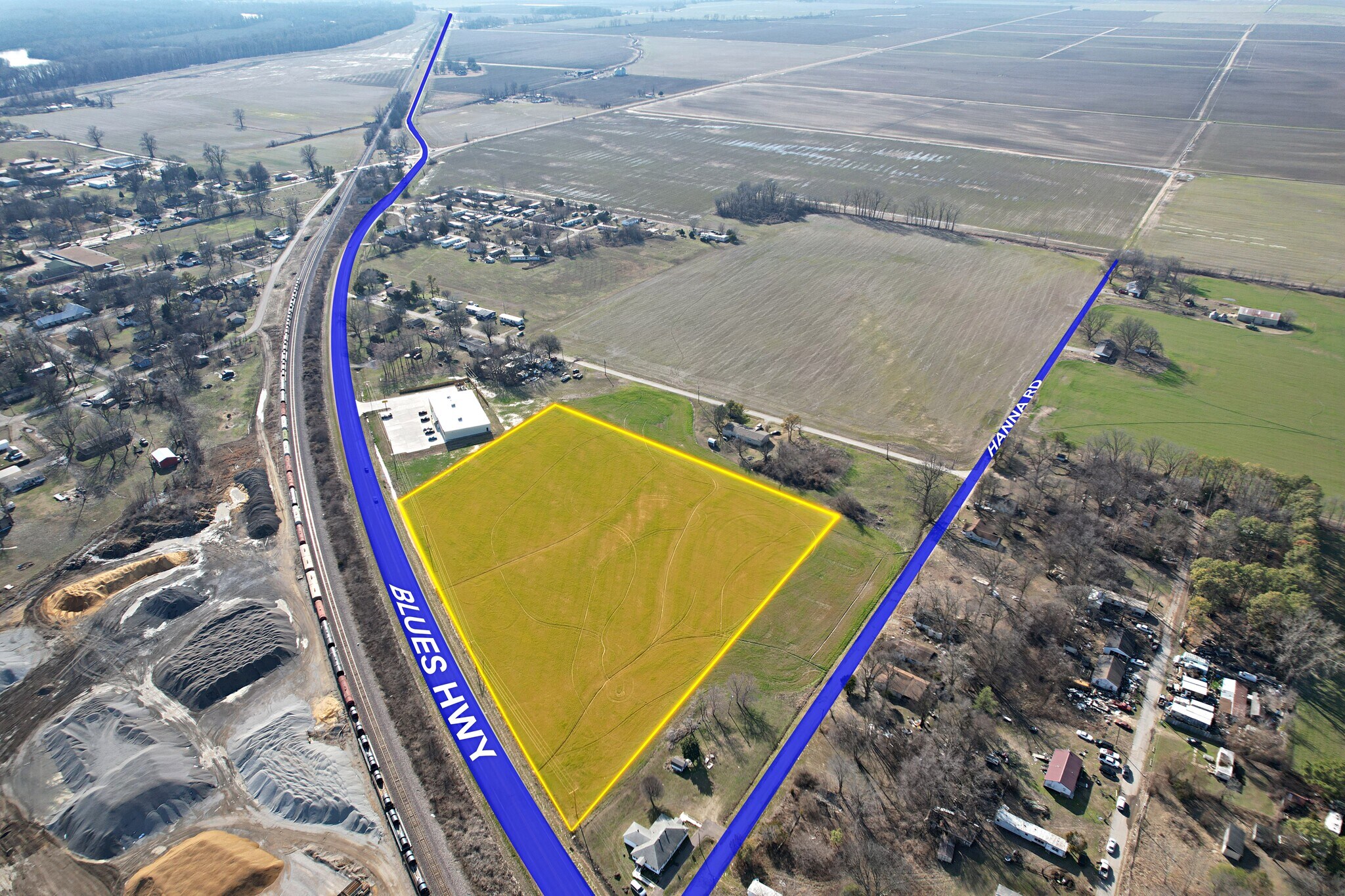 1 HWY 61, Luxora, AR à vendre Aérien- Image 1 de 1