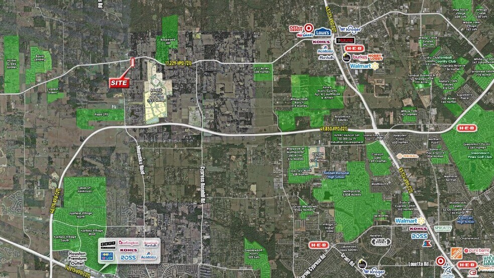 19603 FM 2920 Rd, Tomball, TX for sale - Aerial - Image 2 of 3