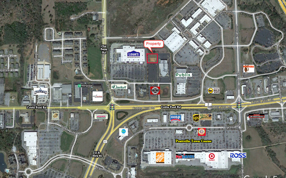 Cobbs Ford Rd, Prattville, AL for sale - Building Photo - Image 2 of 6