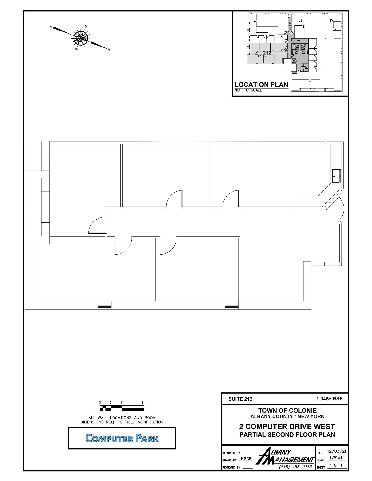 2 Computer Dr W, Albany, NY à louer Plan de site- Image 1 de 1