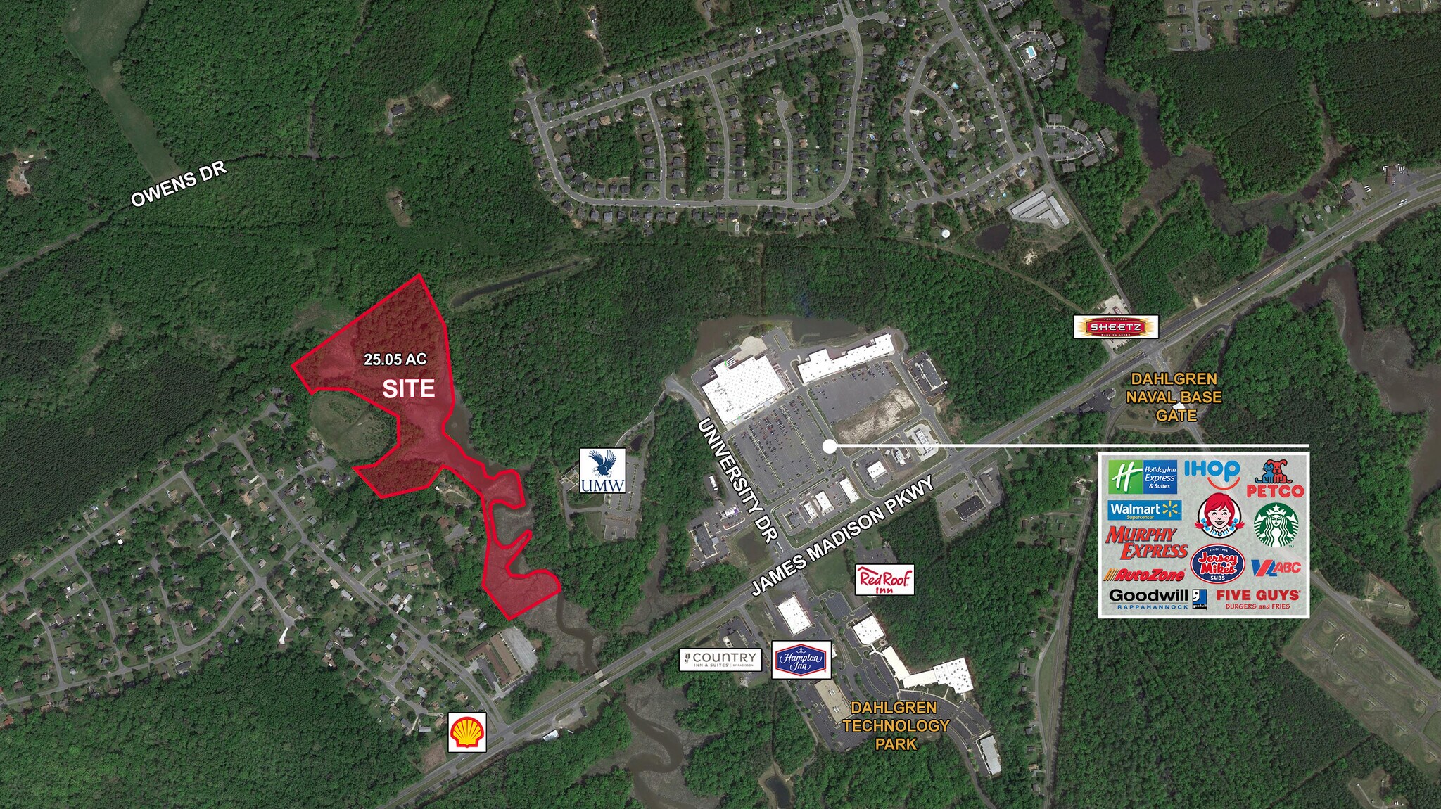 0 University Dr, King George, VA à vendre Photo du bâtiment- Image 1 de 2