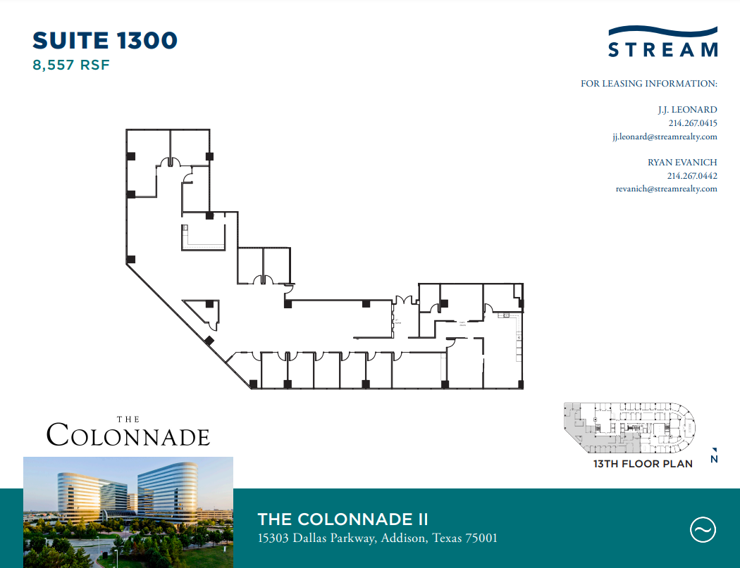 15301 N Dallas Pky, Addison, TX for lease Floor Plan- Image 1 of 1