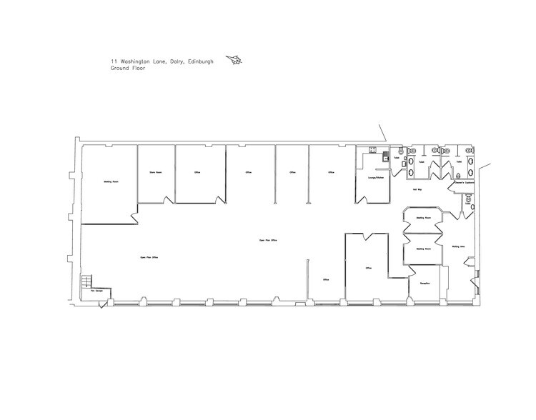 11 Washington Ln, Edinburgh à louer - Plan d’étage - Image 2 de 2
