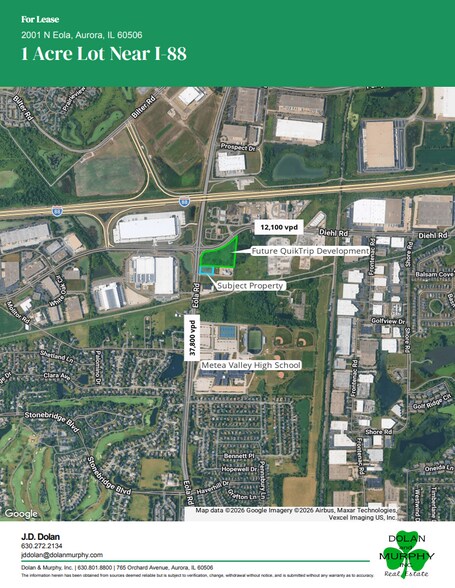 2001 N Eola Rd, Aurora, IL à louer - Photo principale - Image 1 de 1