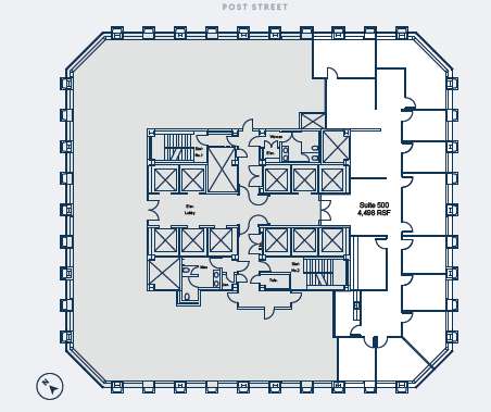 1 Post St, San Francisco, CA for lease Floor Plan- Image 1 of 1