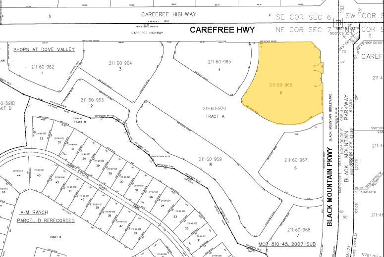 4725 E Carefree Hwy, Cave Creek, AZ à vendre - Plan cadastral - Image 1 de 1