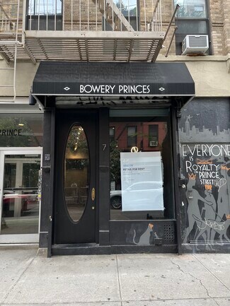 Plus de détails pour 7-11 Prince St, New York, NY - Commerce de détail à louer