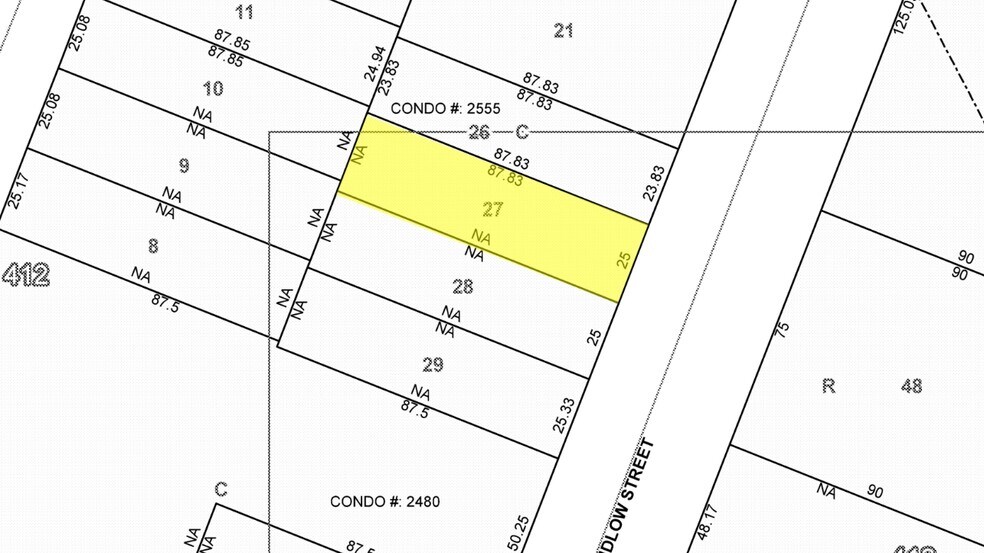 177 Ludlow St, New York, NY à louer - Plan cadastral - Image 3 de 3