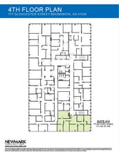 777 Gloucester St, Brunswick, GA à louer Plan d’étage- Image 1 de 1