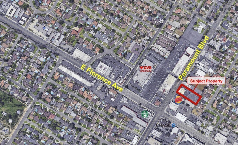 10010 Paramount Blvd, Downey, CA à vendre - Aérien - Image 2 de 8