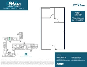 1930 S Alma School Rd, Mesa, AZ for lease Floor Plan- Image 1 of 6