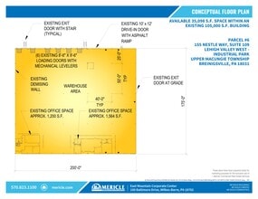 155 Nestle Way, Breinigsville, PA for lease Site Plan- Image 2 of 2
