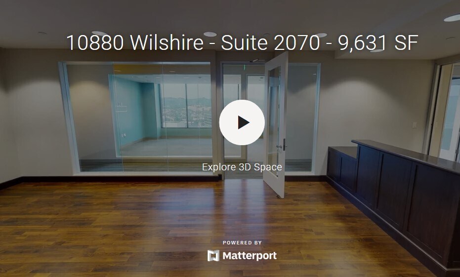10880 Wilshire Blvd, Los Angeles, CA à louer - Numérisation 3D de Matterport - Image 3 de 27