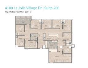 4180 La Jolla Village Dr, La Jolla, CA for lease Floor Plan- Image 1 of 1