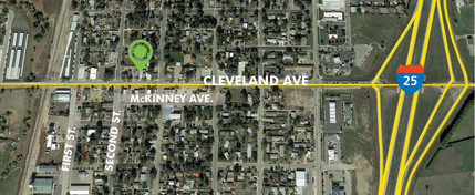 3738 Cleveland Ave, Wellington, CO - aerial  map view