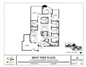 17110 N Dallas Pky, Dallas, TX for lease Floor Plan- Image 1 of 1