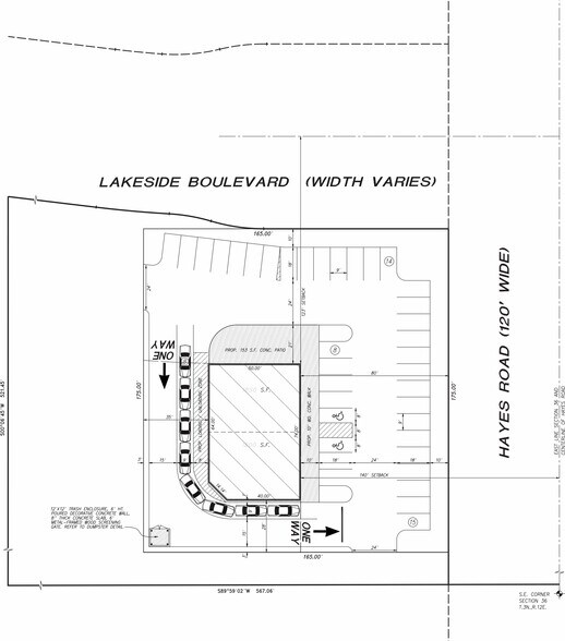 45825 Hayes Rd, Shelby Township, MI à louer - Plan de site - Image 3 de 3