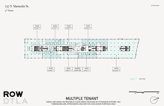 777 S Alameda St, Los Angeles, CA for lease Floor Plan- Image 1 of 2