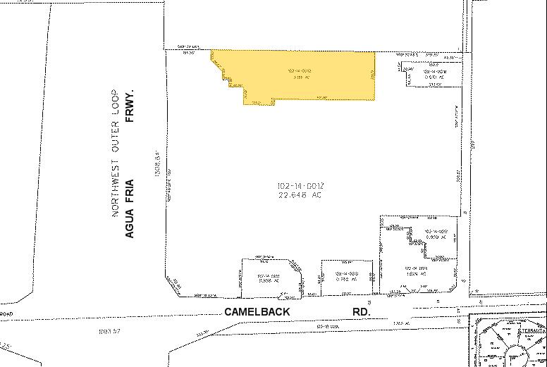 9524 W Camelback Rd, Glendale, AZ à vendre Plan cadastral- Image 1 de 1