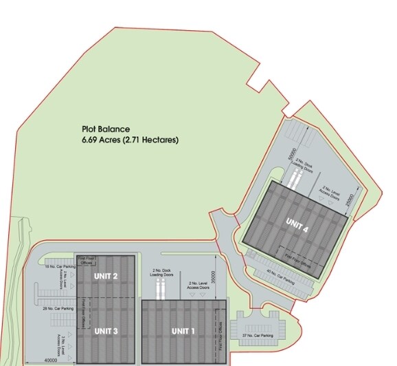 Gloucester Rd, Haresfield à vendre - Plan de site - Image 2 de 2