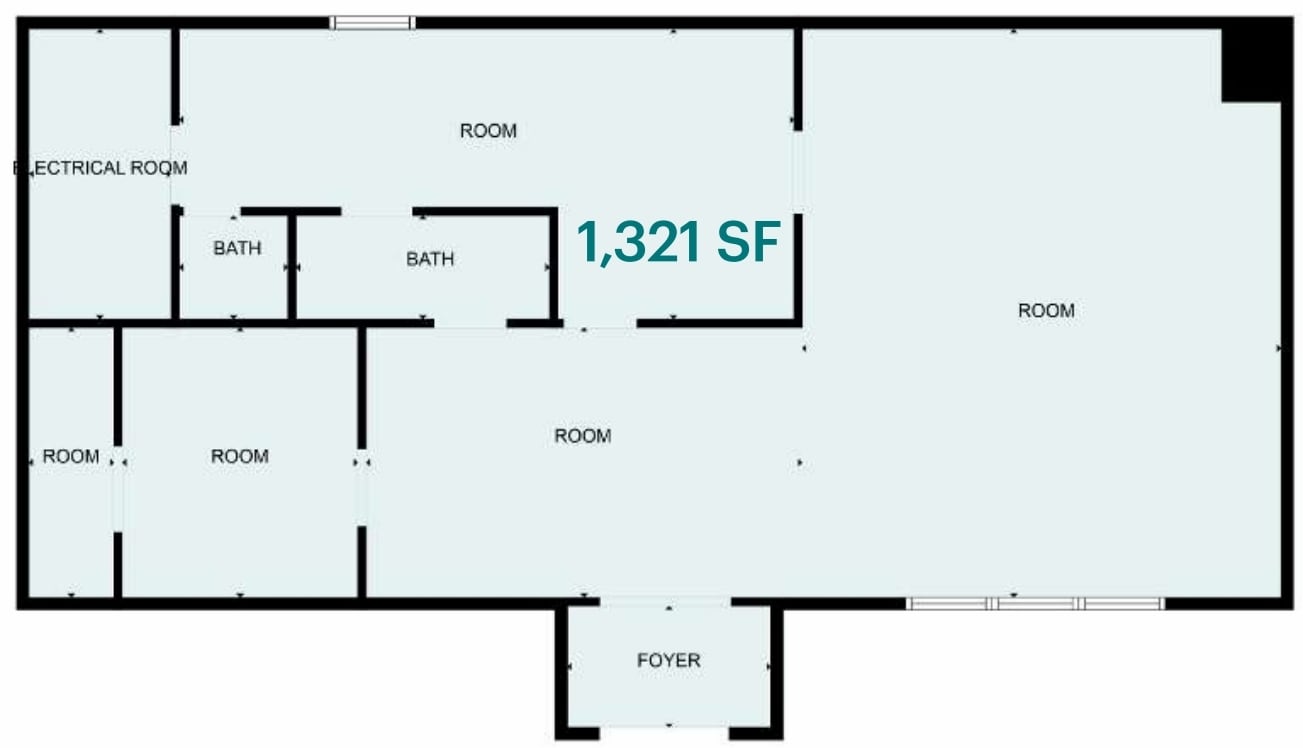 445 Route 23, Sussex, NJ à louer Plan d’étage- Image 1 de 1