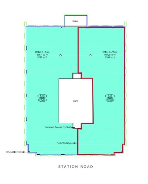 22 Station Rd, Cambridge for lease - Floor Plan - Image 3 of 4