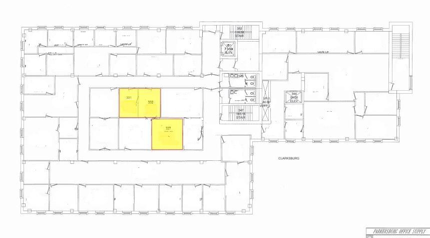 230 W Pike St, Clarksburg, WV à louer Plan d  tage- Image 1 de 1