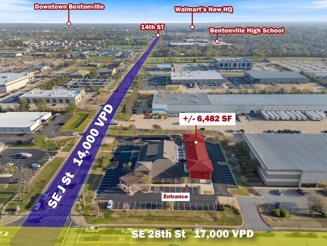 More details for 2701 SE J St, Bentonville, AR - Office for Lease