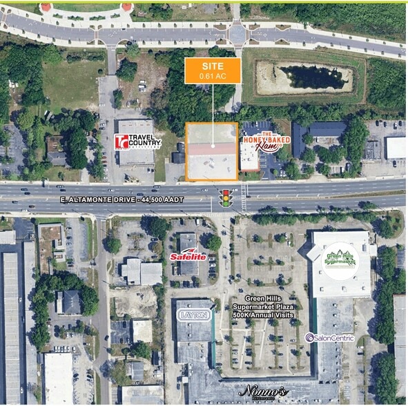 1111 E Altamonte Dr, Altamonte Springs, FL à louer - Aérien - Image 2 de 2