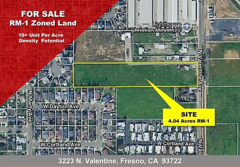 3223 N Valentine Ave, Fresno, CA à vendre - Photo du bâtiment - Image 3 de 3
