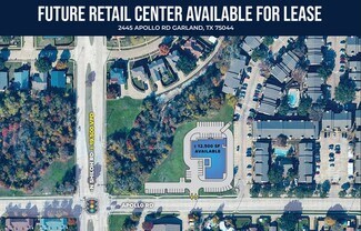 Plus de détails pour 2445 Apollo Rd, Garland, TX - Commerce de détail à louer