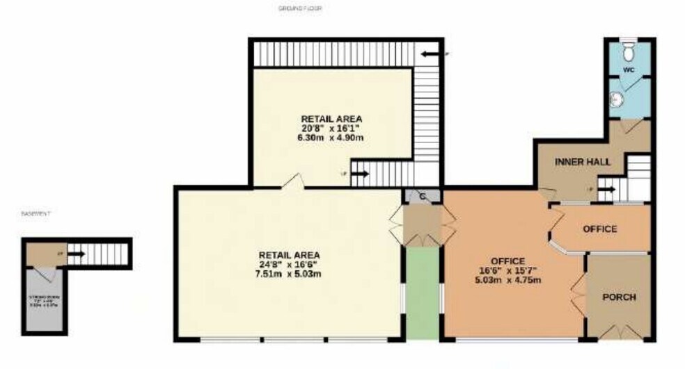 2 The Square, Wiveliscombe à vendre - Plan d’étage - Image 3 de 36