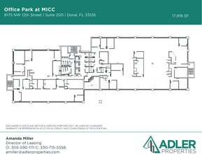 7925 NW 12th St, Doral, FL for lease Floor Plan- Image 1 of 1