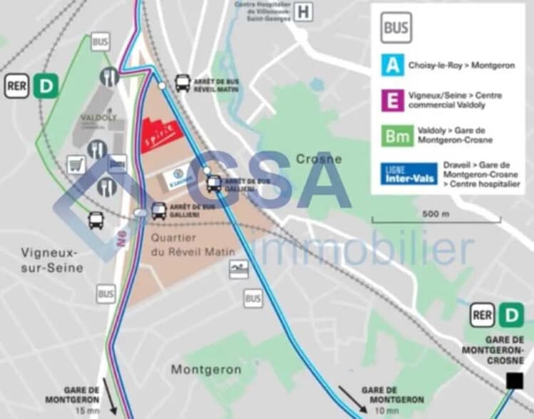 Local d'activités dans Montgeron à vendre - Photo du bâtiment - Image 2 de 4