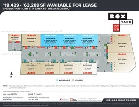 2445-2460 E 12th St, Los Angeles, CA for lease Site Plan- Image 1 of 3