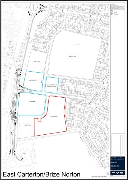 Monahan Way, Brize Norton à vendre - Plan de site - Image 2 de 3