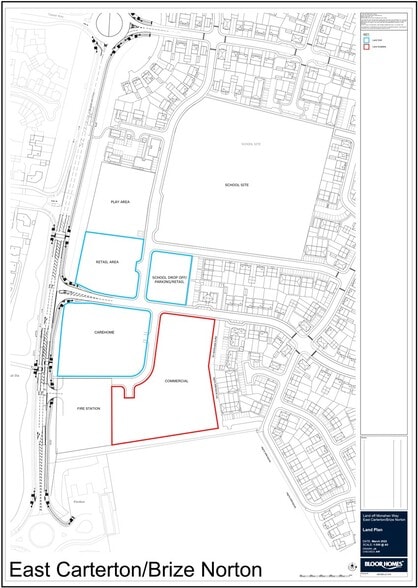 Monahan Way, Brize Norton for sale - Site Plan - Image 2 of 3