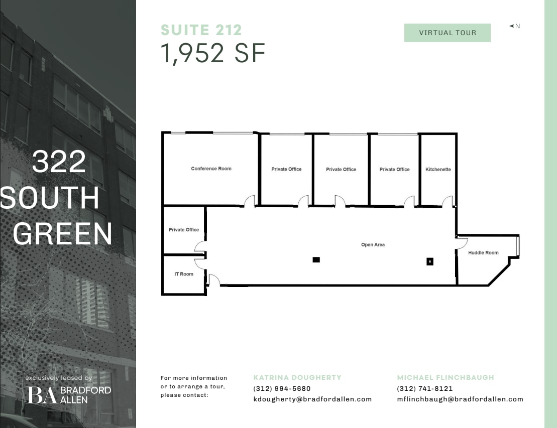 322 S Green St, Chicago, IL for lease Floor Plan- Image 1 of 10