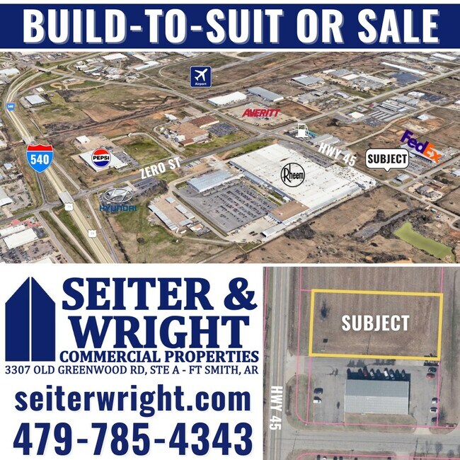 Plus de détails pour 6119 Highway 45, Fort Smith, AR - Terrain à louer