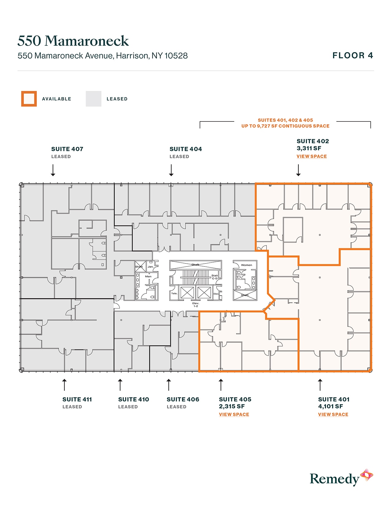 550 Mamaroneck Ave, Harrison, NY à louer Plan d’étage- Image 1 de 1