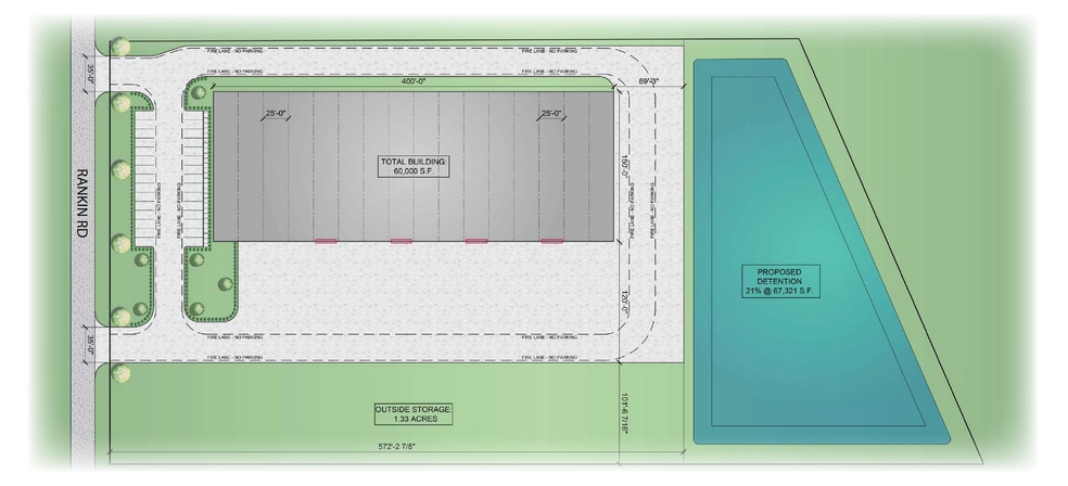 0 Rankin, Humble, TX for lease - Site Plan - Image 2 of 3