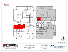 700 Tower Dr, Troy, MI for lease Floor Plan- Image 2 of 2
