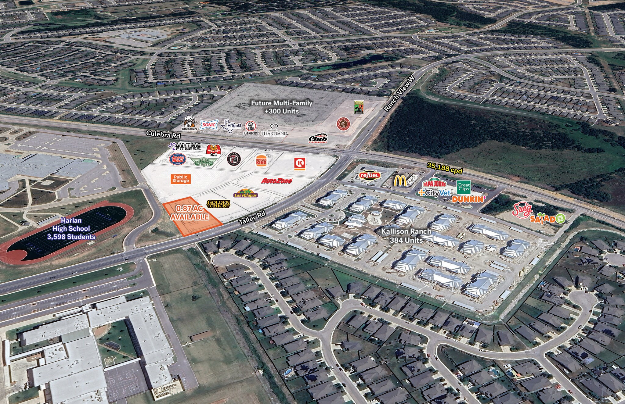 Culebra Rd & Talley rd, San Antonio, TX for lease Building Photo- Image 1 of 5