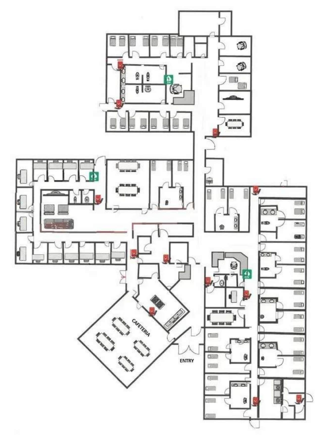 7400 Huntington Park Dr, Columbus, OH for lease Floor Plan- Image 1 of 1