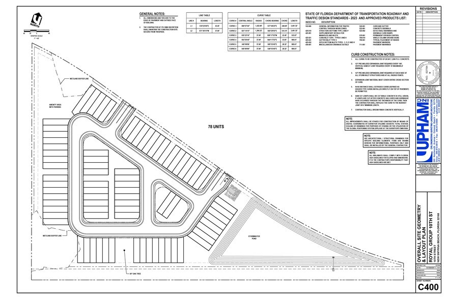 1070 10th St, New Smyrna Beach, FL à vendre - Plan de site - Image 2 de 5