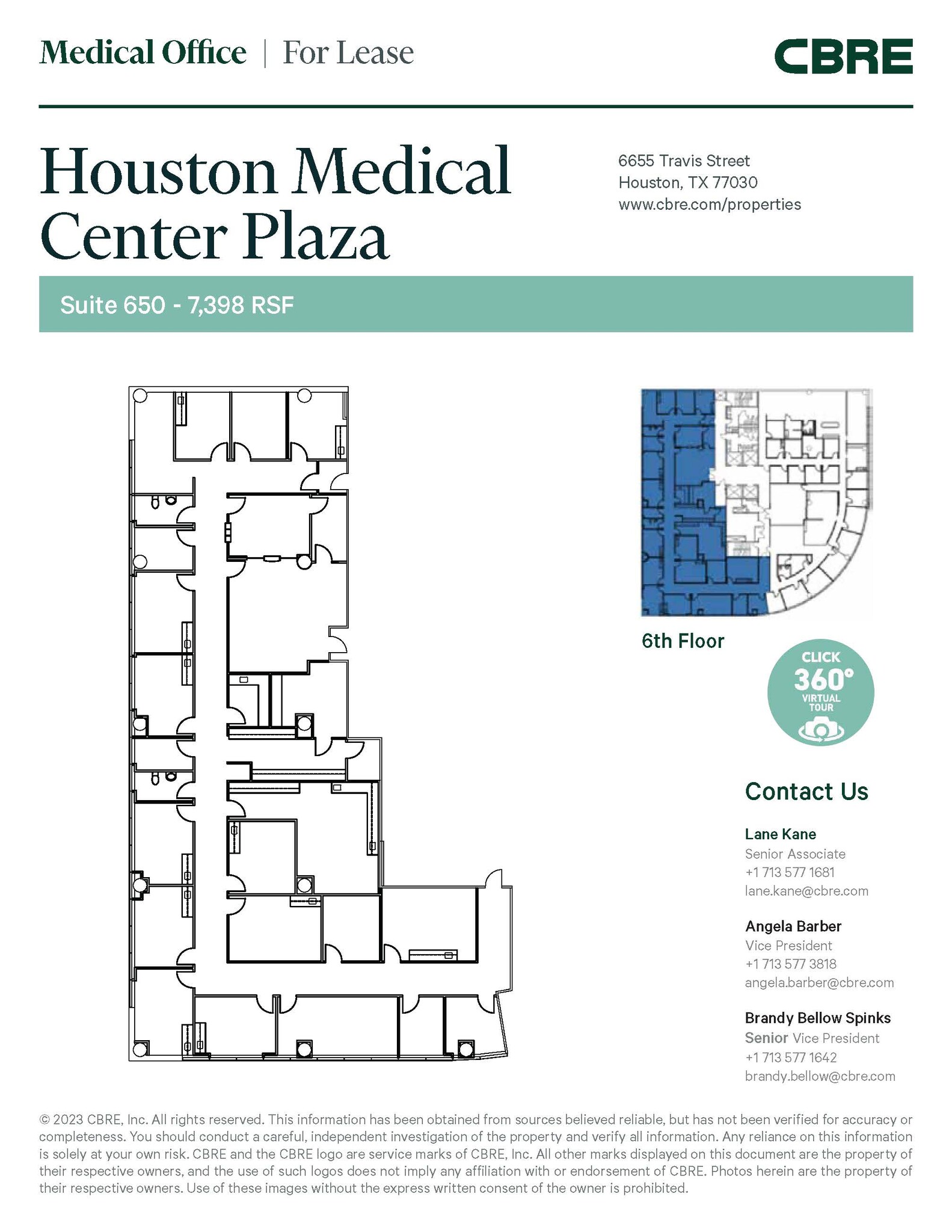 6655 Travis St, Houston, TX à louer Photo du b timent- Image 1 de 1